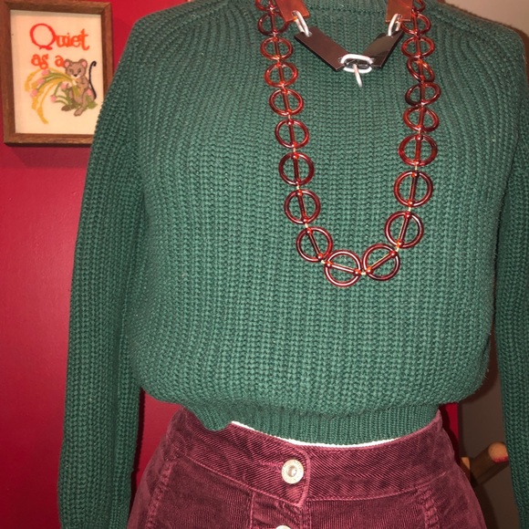 Green American apparel sweater - Picture 2 of 5